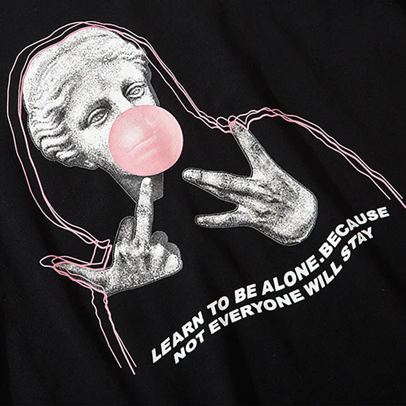 Dark Style Graphic Print Couple T-Shirt for Men and Women